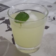 Ingwer-Gurke-Minze-Zitrone Drink
